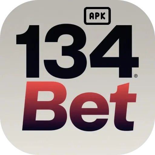 Imagem promovendo download do APK oficial 134bet para Android